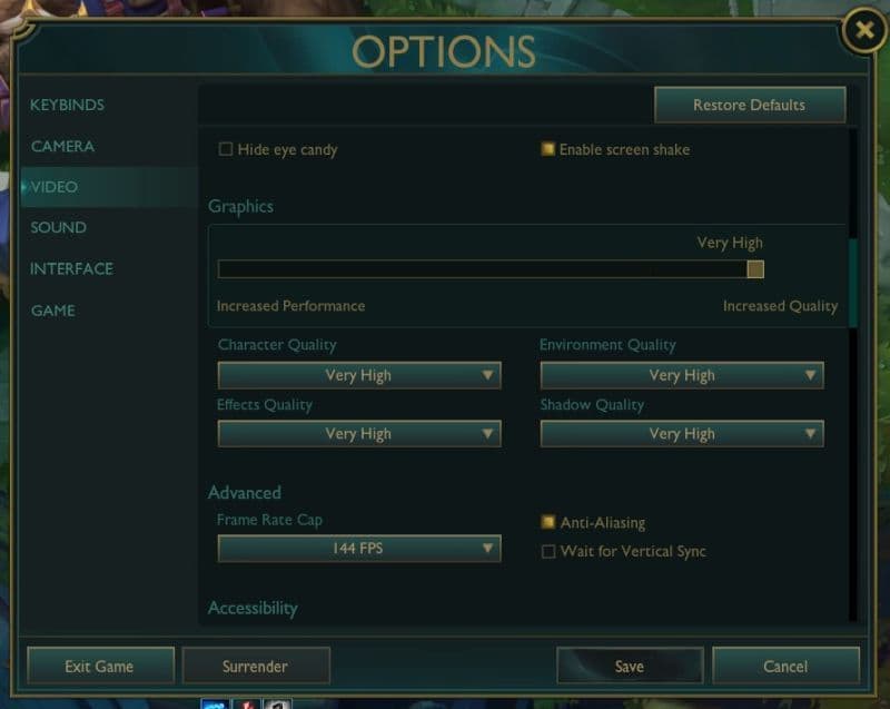 Adjust the settings inside the game and match your system preferences (Image Credit: THESPIKEGG)