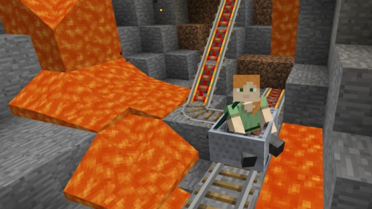 minecraft rails