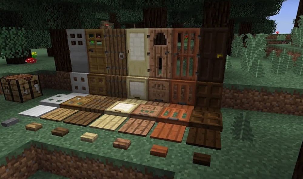 There are many different use cases for trapdoors in Minecraft (Image Credit: u/SirBenet on r/Minecraft)