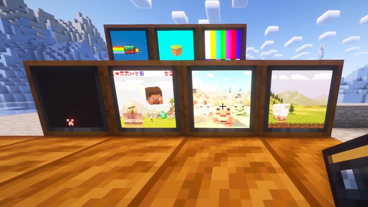 minecraft tv mod vista