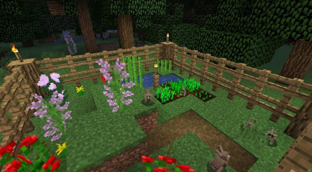 Oak Fence (Image Credit: Minecraft)