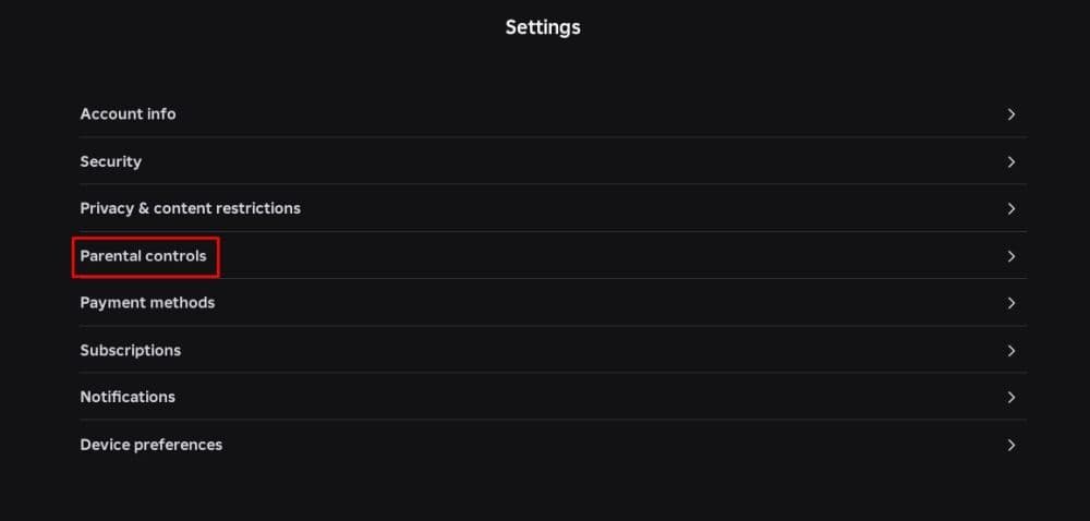 Here is where you can find the Parental Controls menu in Roblox (Image Credit: THESPIKEGG)