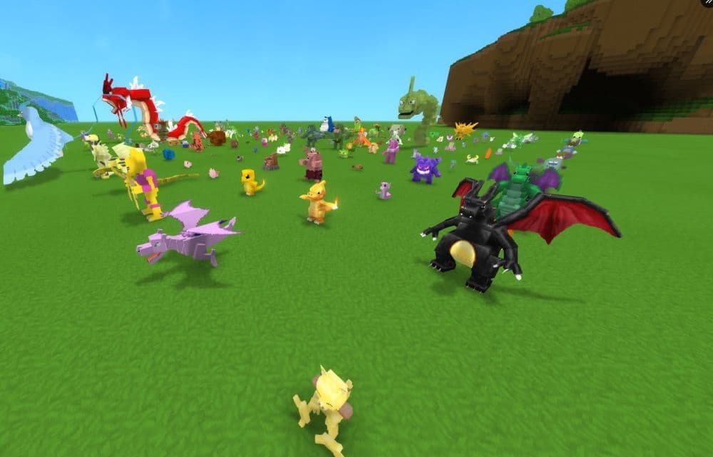 Here are some of the characters in PokeFind (Image Credit: @Pokefind on X)