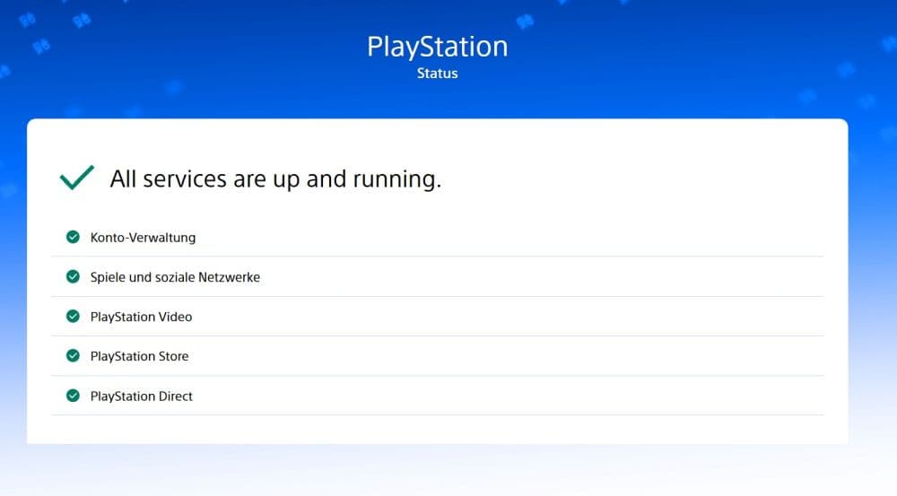Check PSN or Xbox status on your browser (Image Credit: THESPIKEGG)
