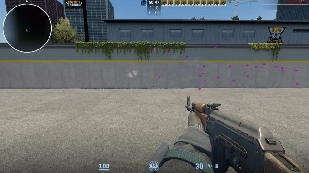 Riflers usually use AK-47 or M4 to deal as much damage as possible (Image Credit: r/CS2)