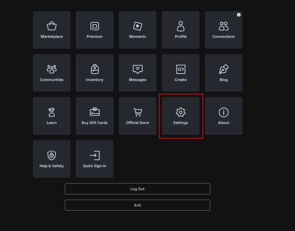 After clicking “More” find Settings in the menu (Image Credit: THESPIKEGG)