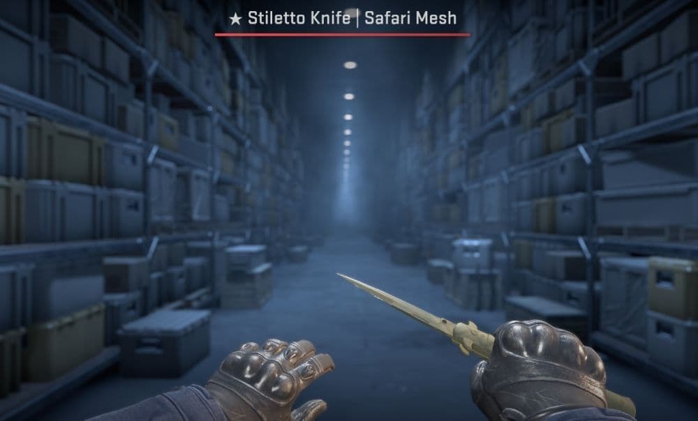 Stiletto Knife | Safari Mesh (Image Credit: THESPIKEGG)