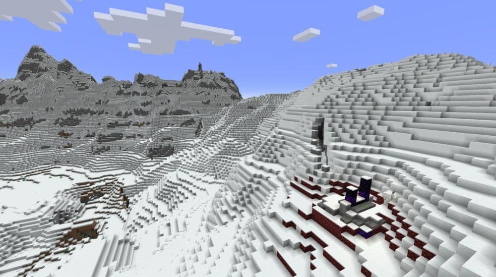 Snowy Plains (Image Credit: Minecraft)
