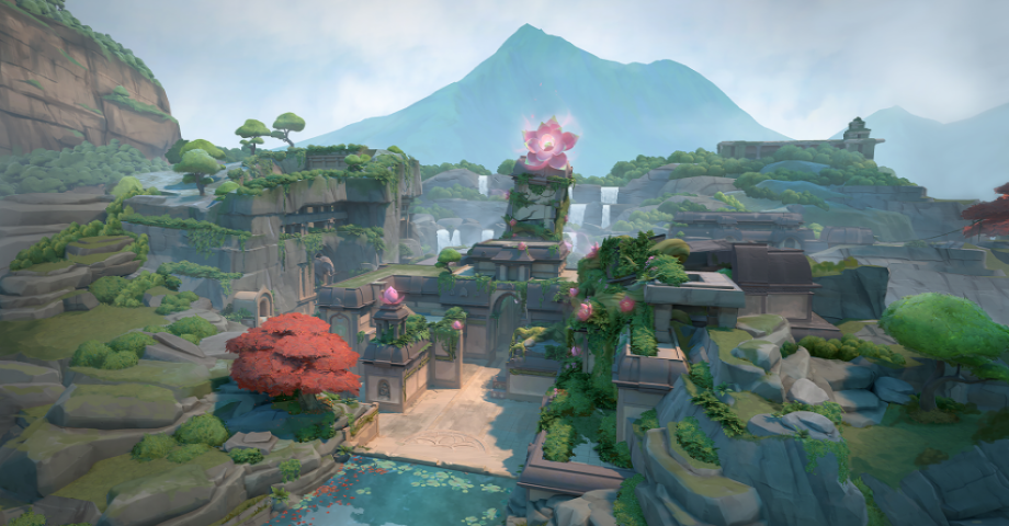 Lotus, VALORANT's newest map filled with Indian architecture, three bombsites, and new gimmicks