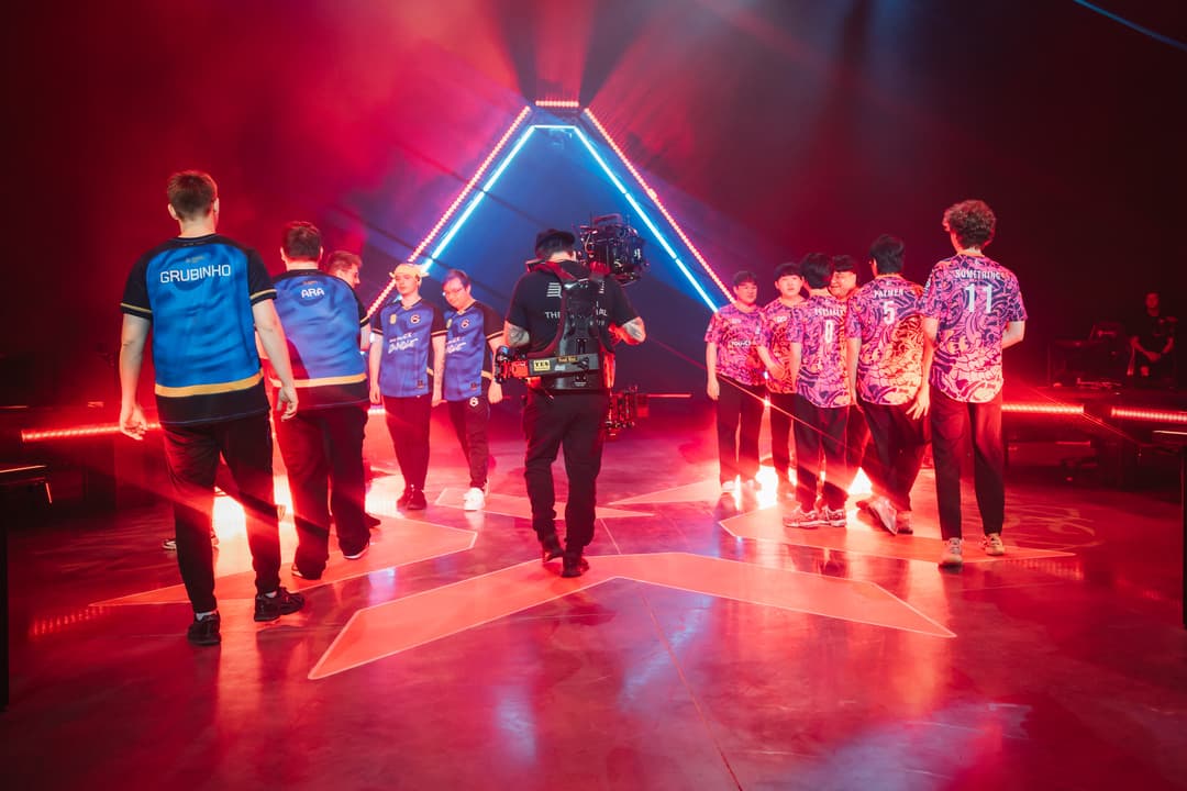 GIANTX versus Paper Rex. Photo: Colin Young-Wolff/Riot Games.