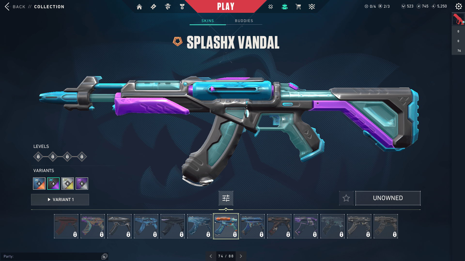SplashX Vandal Black/Purple Variant