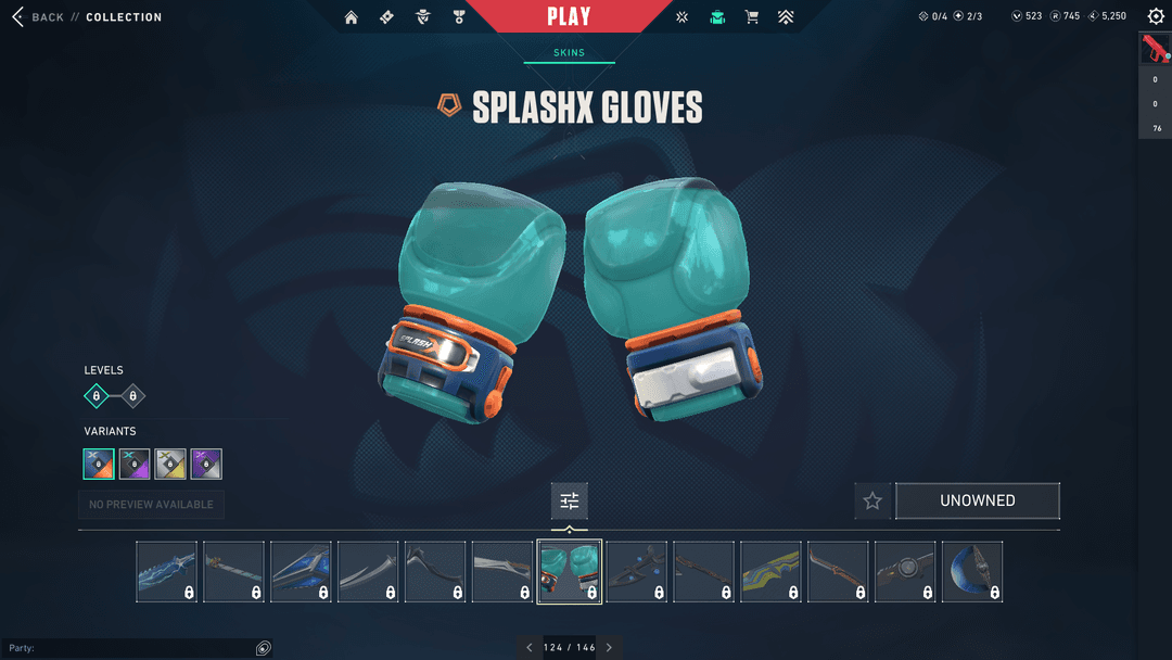 SplashX Melee Gloves