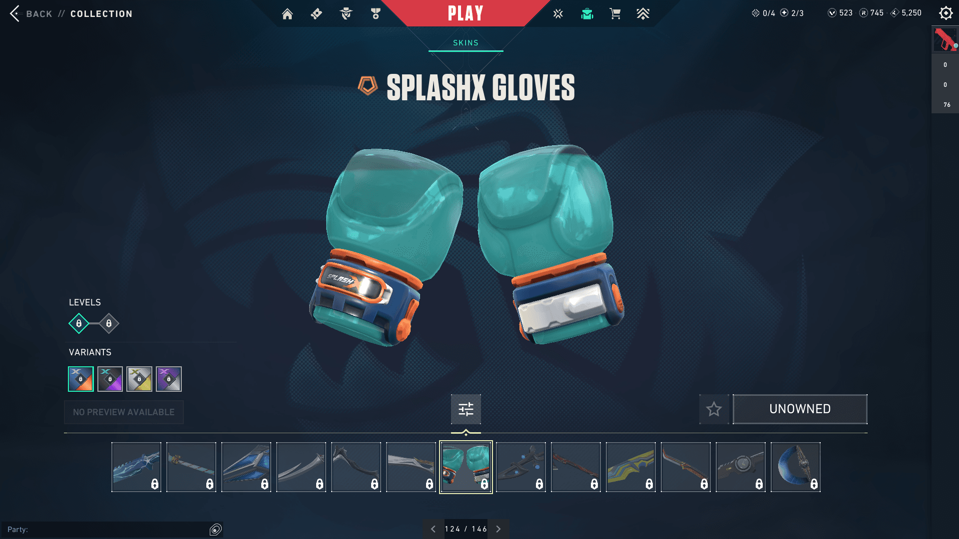 SplashX Melee Gloves