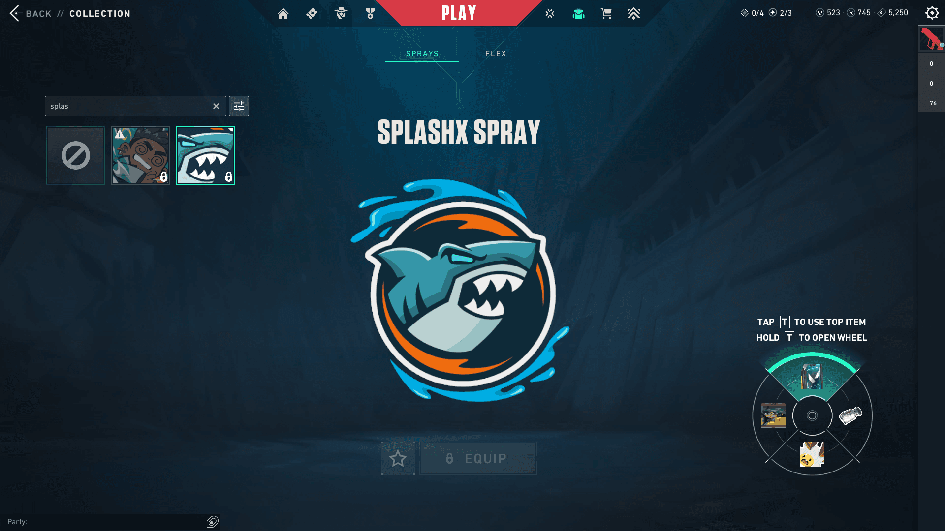 SplashX Spray