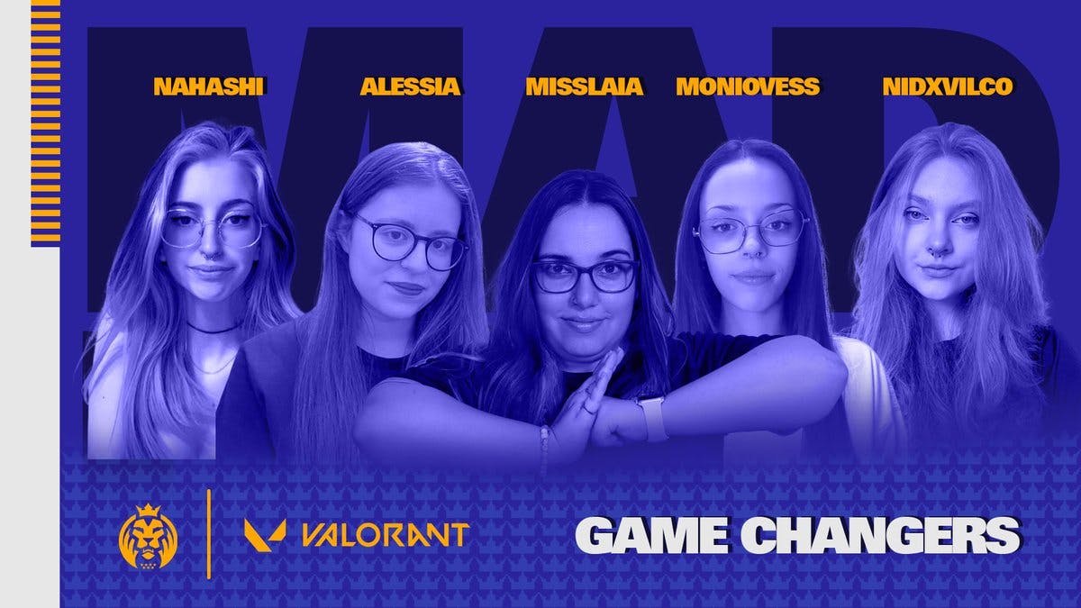 MAD Lions Laurë announce VALORANT Game Changers roster for EMEA