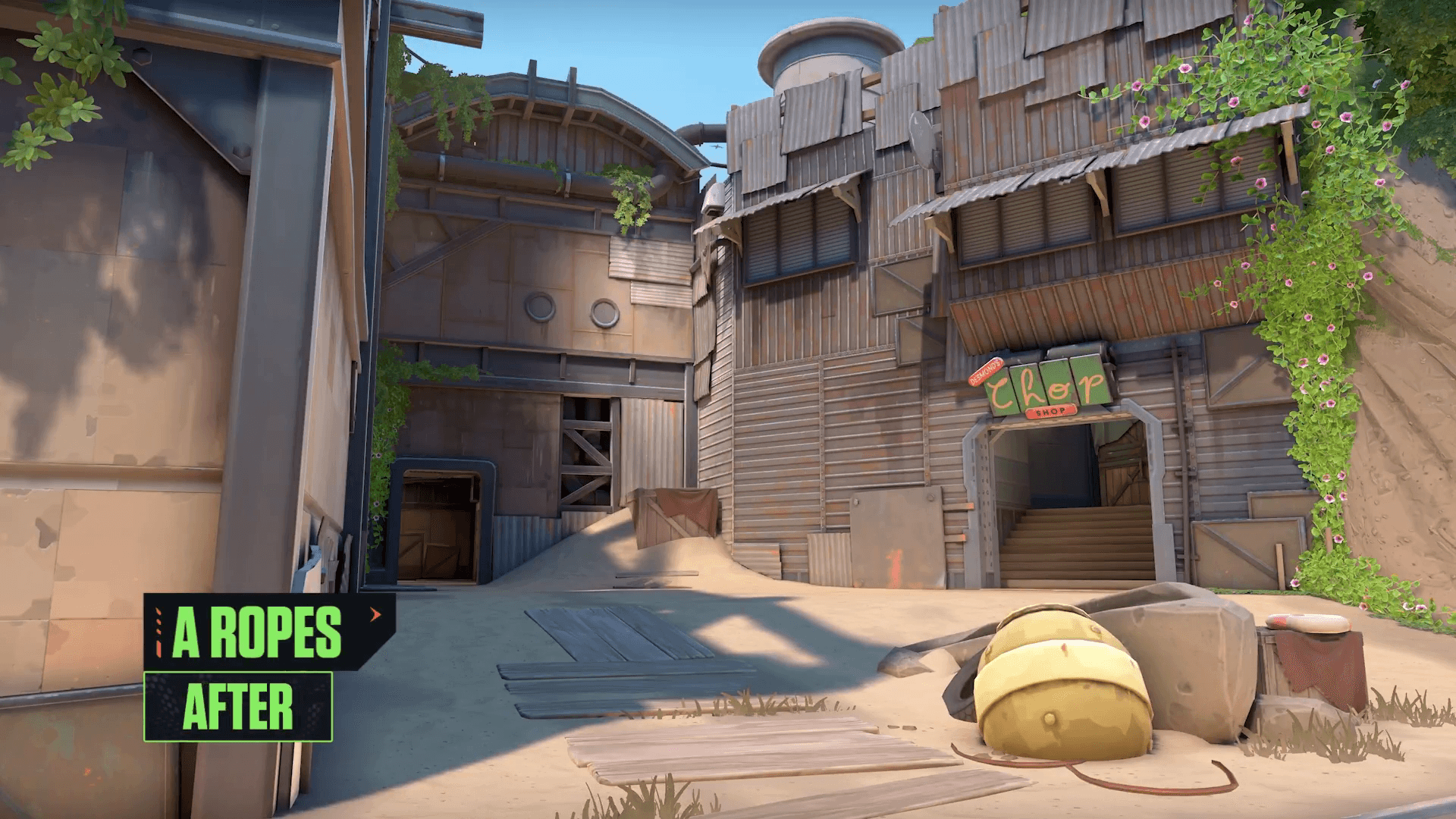 Breeze A ropes (after)