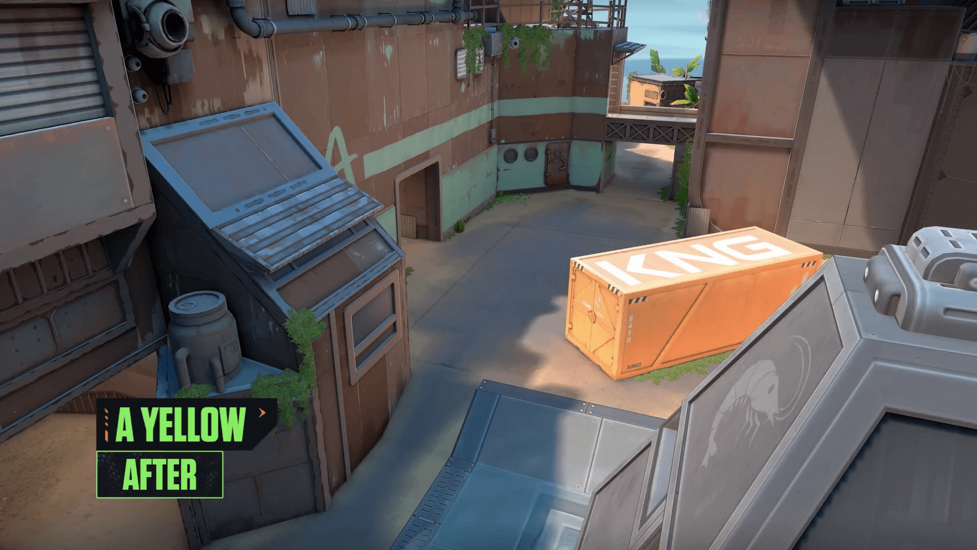 Breeze A-site yellow box (after)