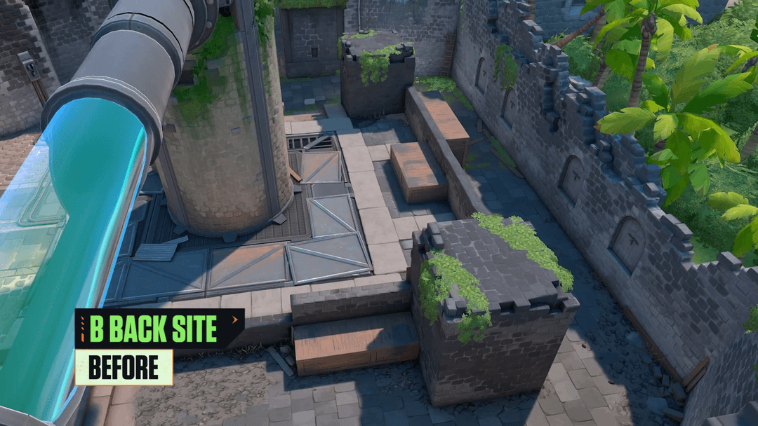 Breeze B back site (before)