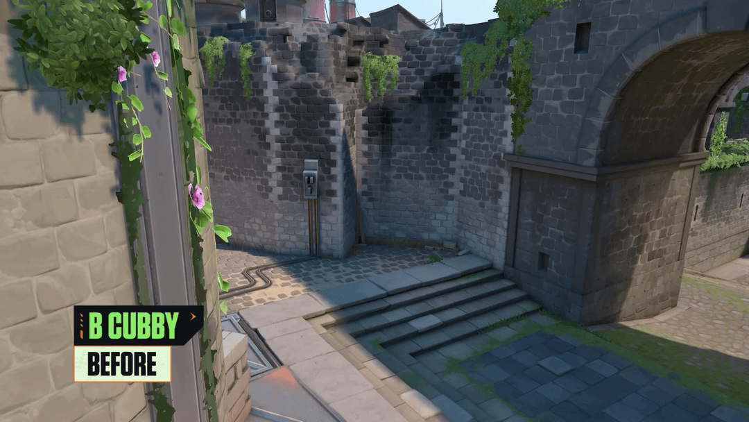 Breeze B-site cubby (before)