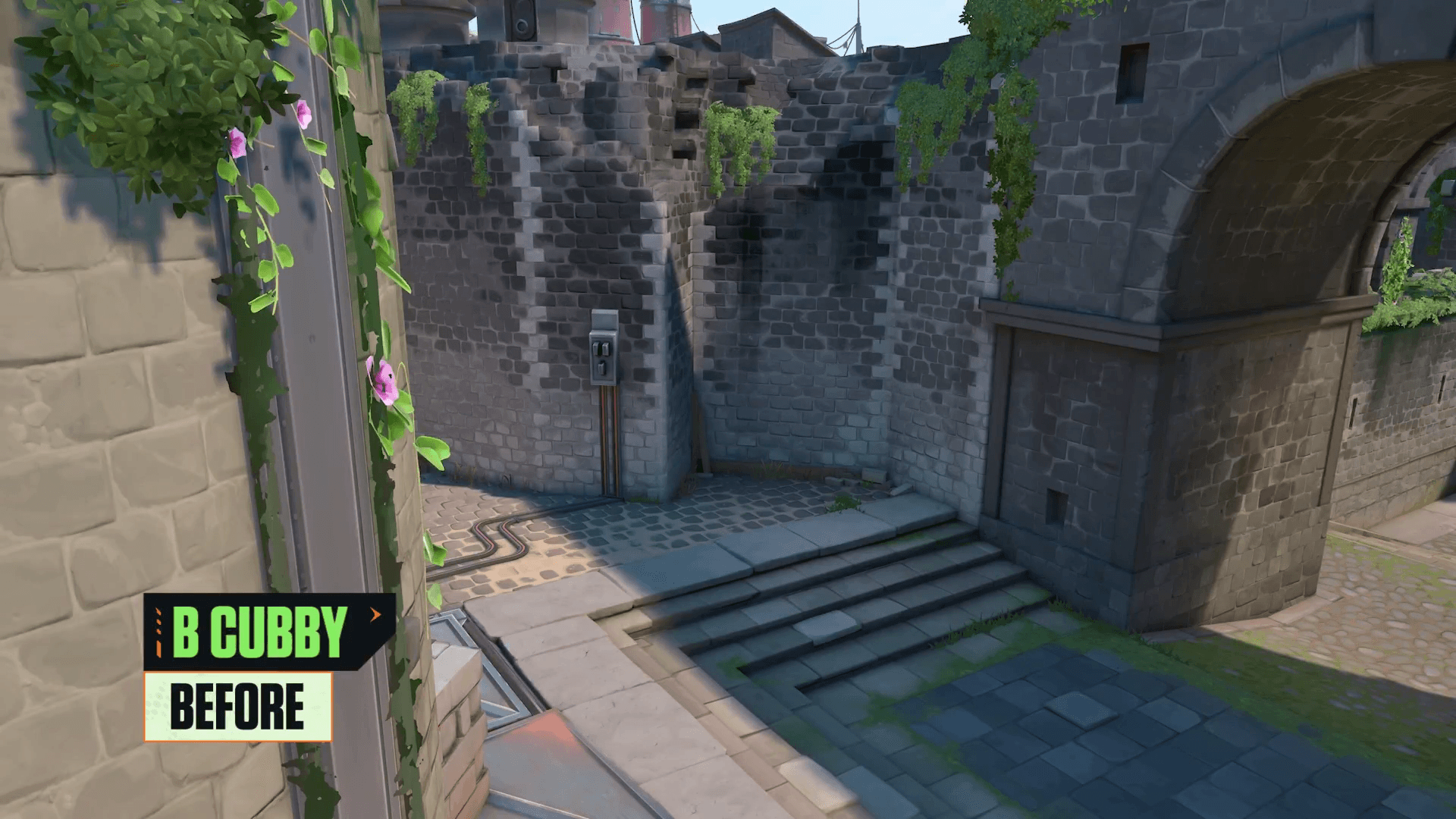 Breeze B-site cubby (before)