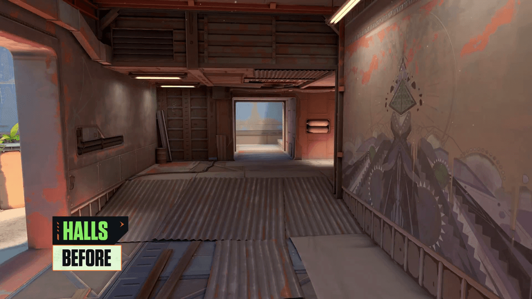 Breeze Halls (before)