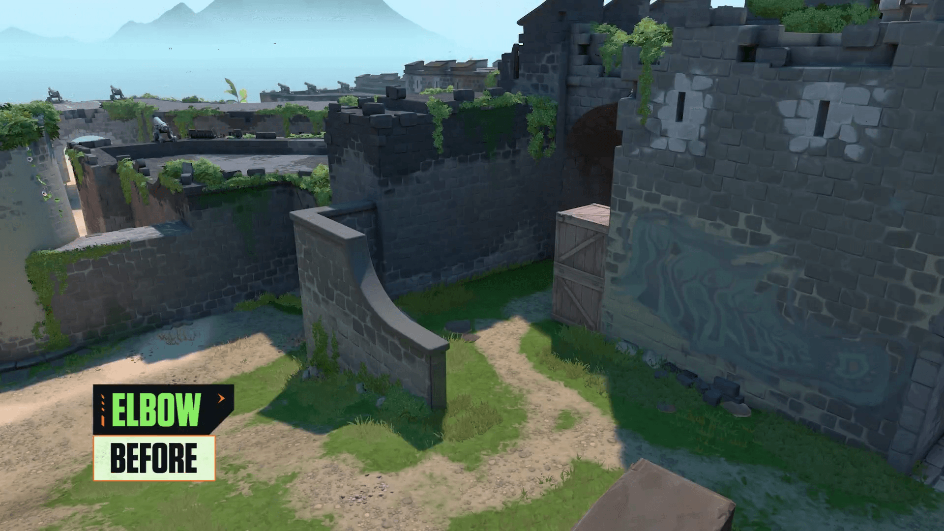 Elbow (before)