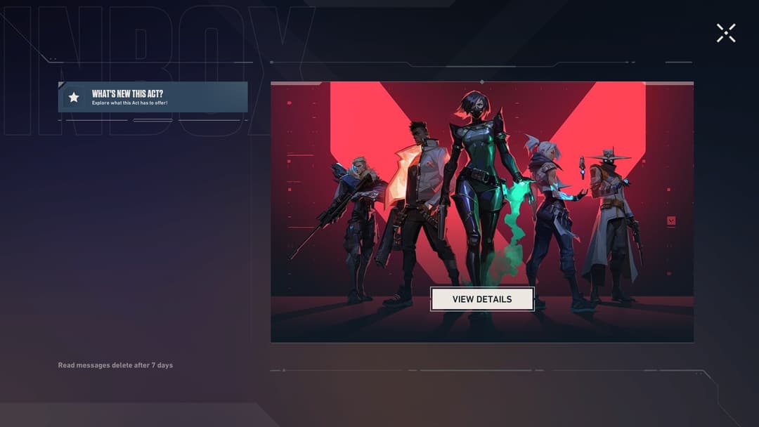 Patch 13.00 new Inbox menu