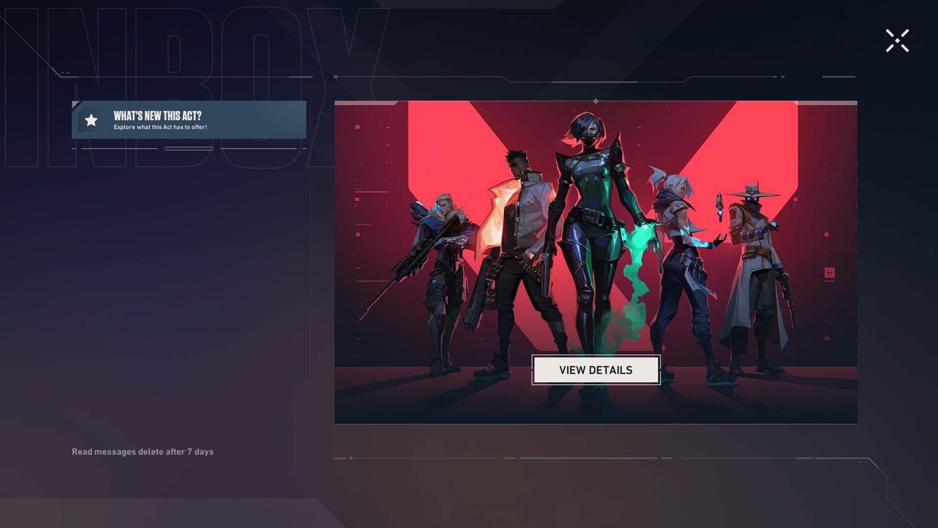 Patch 13.00 new Inbox menu
