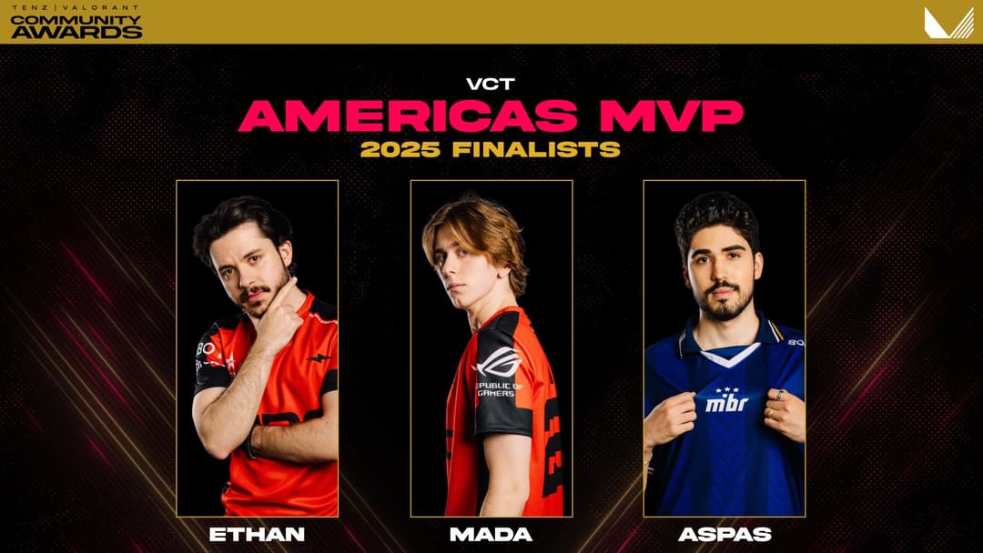VCT Americas MVP nominees (Image Source: TenZ/@TenZOfficial on X)