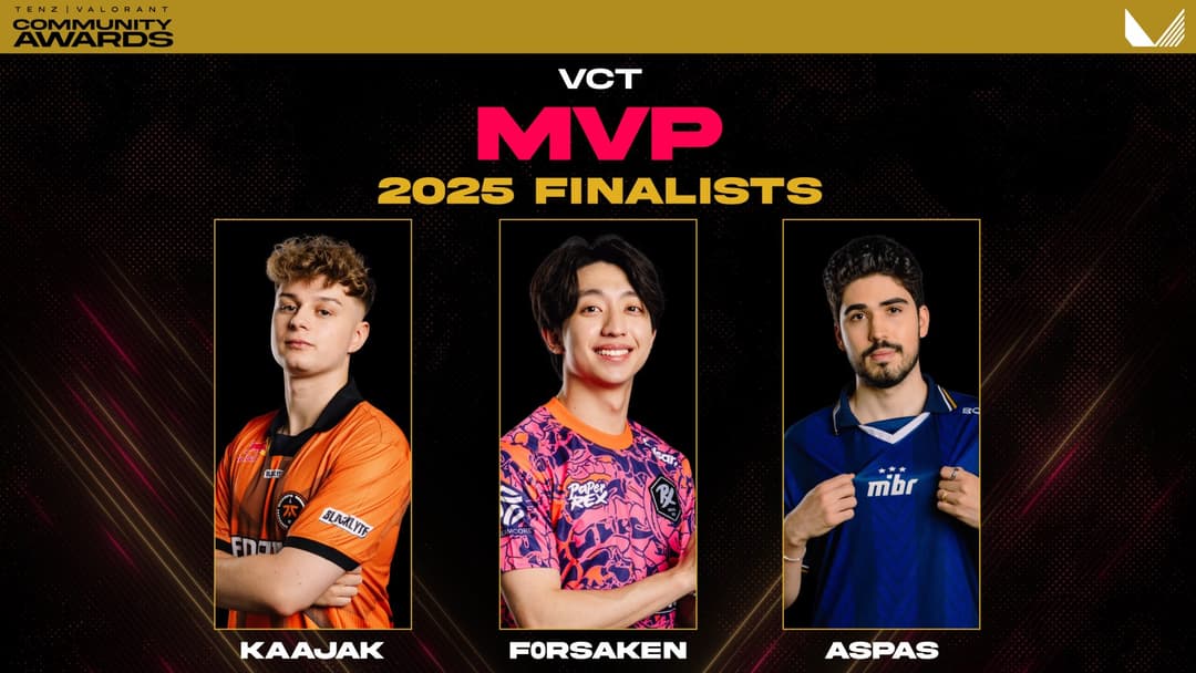 VCT Global MVP nominees (Image Source: TenZ/@TenZOfficial on X)