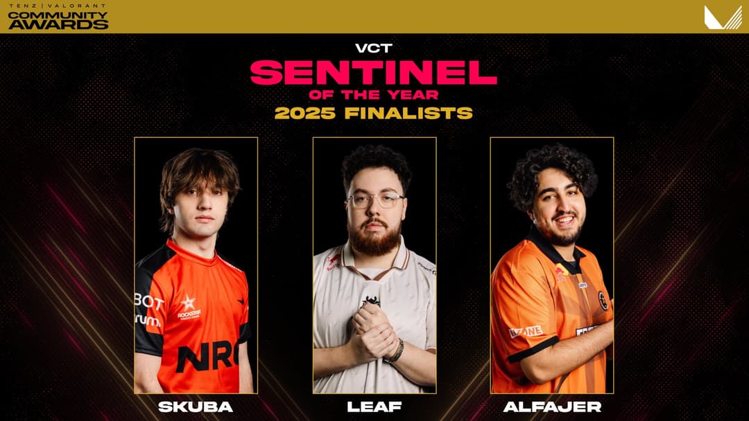 Sentinel of the year nominees (Image Source: TenZ/@TenZOfficial on X)
