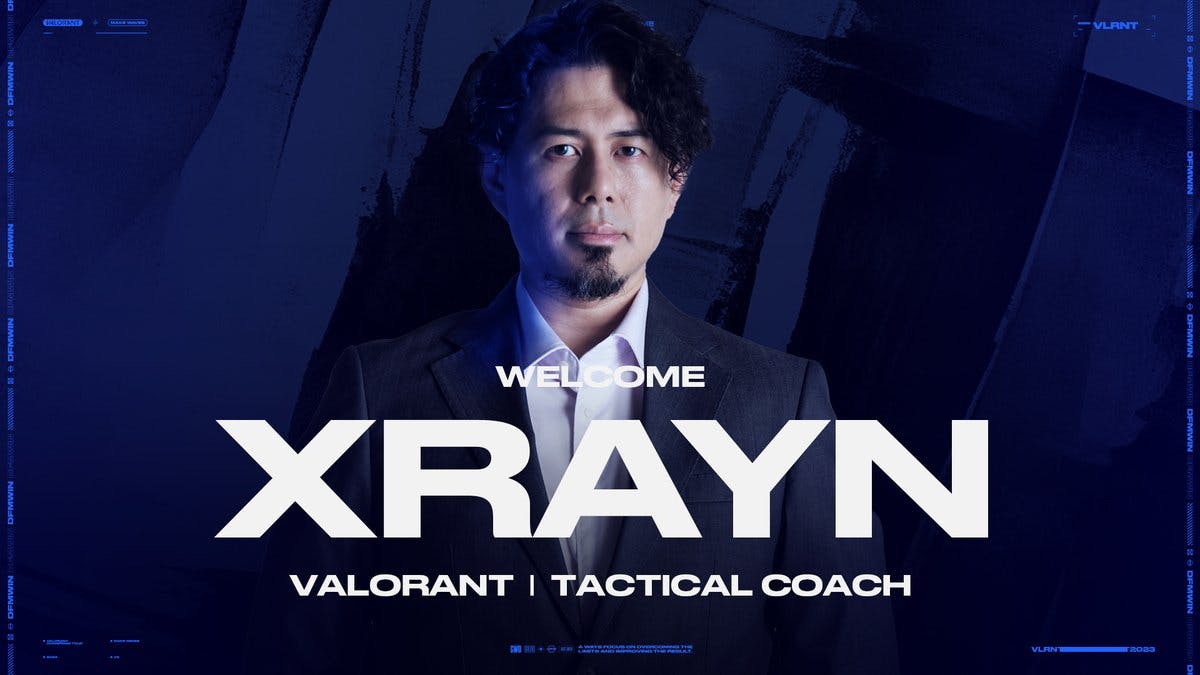 「DetonatioN FocusMe」VALORANT部門 タクティカルコーチとして「XrayN」が就任
