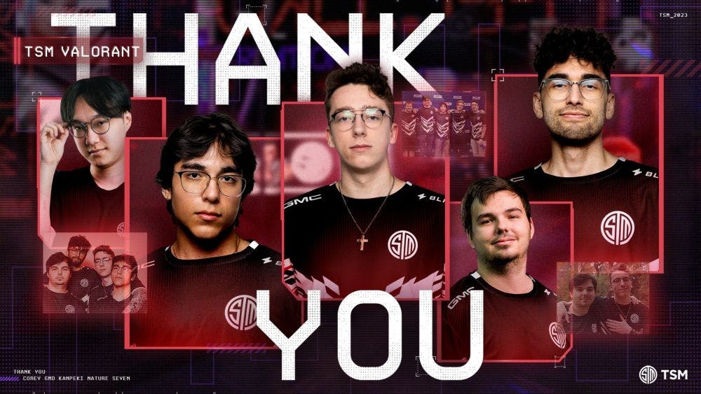 TSM bid farewell to NA Challengers roster