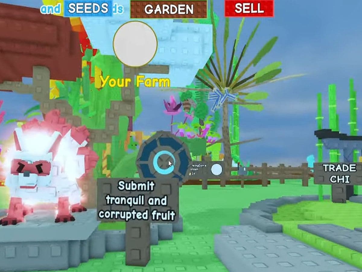 grow a garden tranquil plants roblox