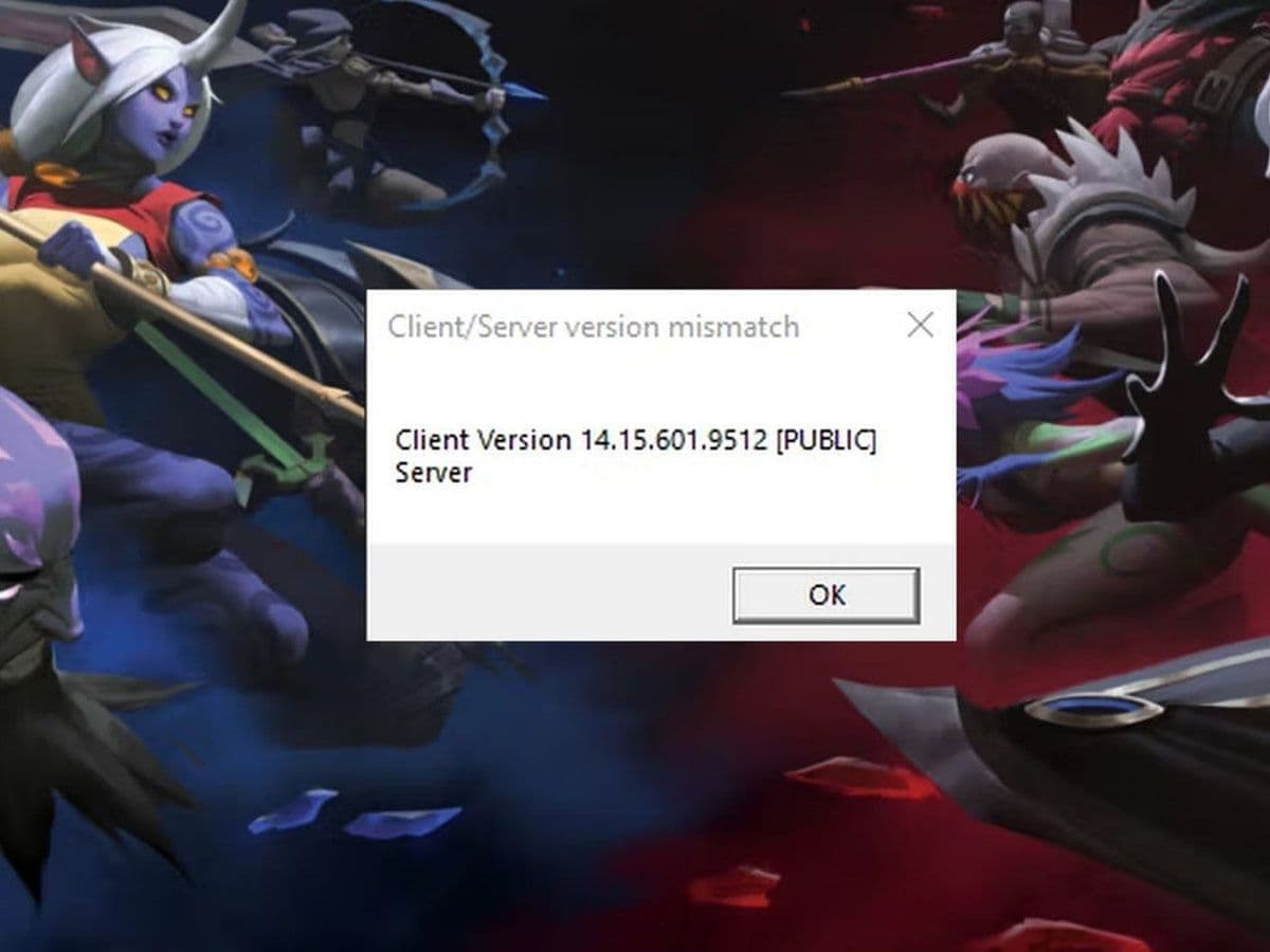Client Server version mismatch League of Legends error fix