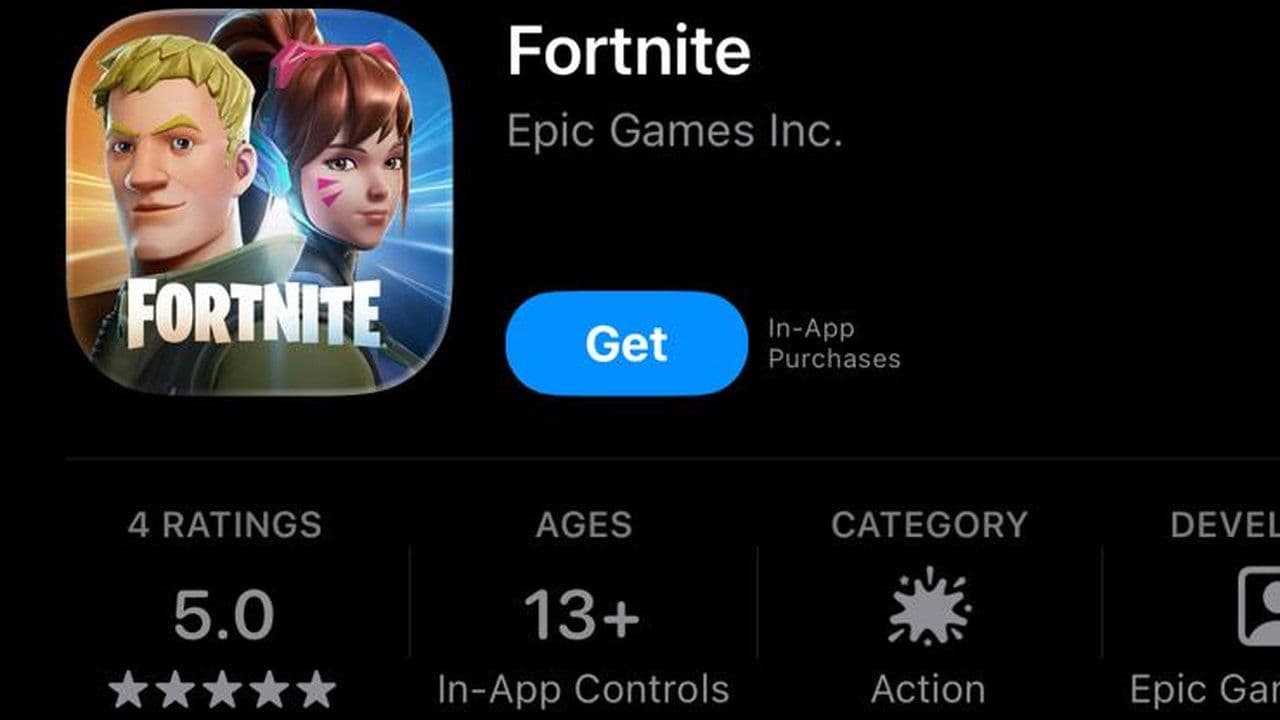 Fortnite App Store