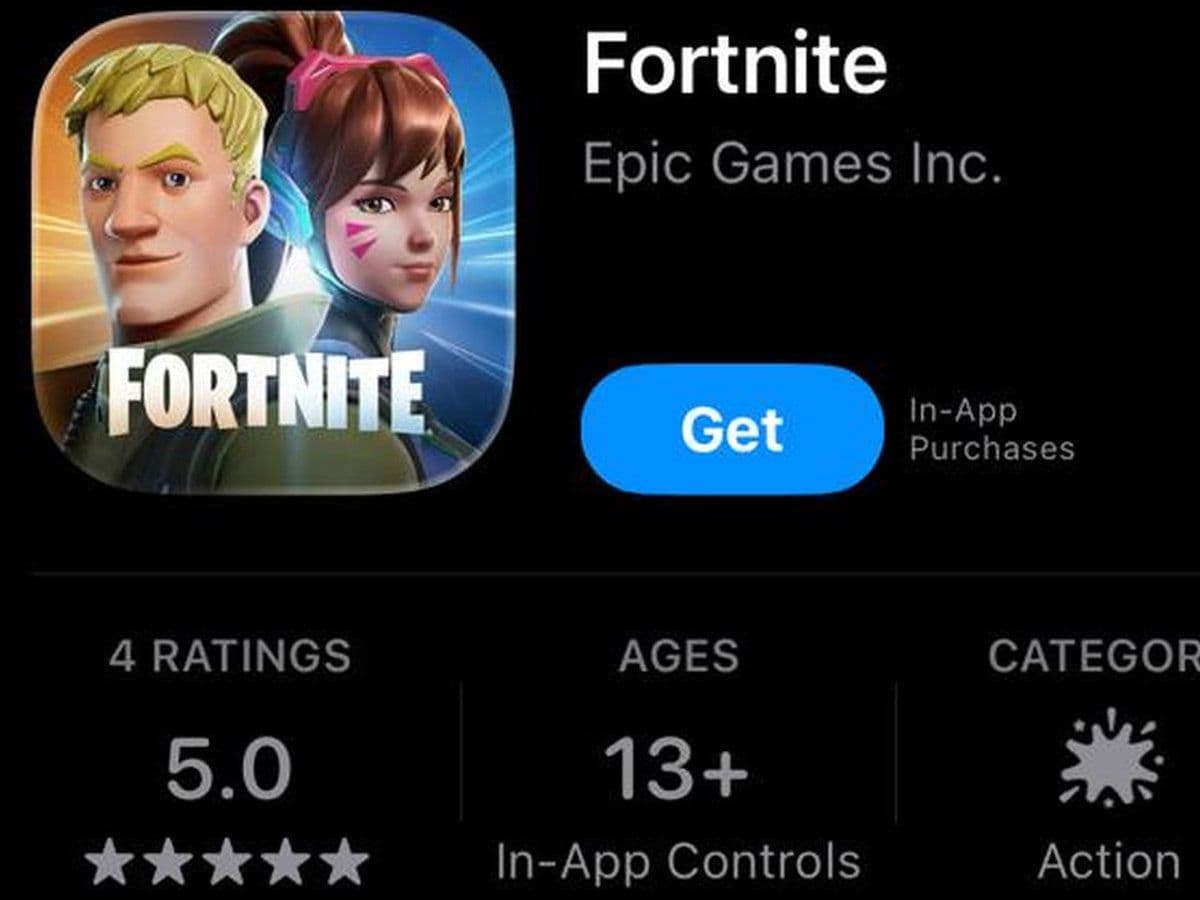 Fortnite App Store