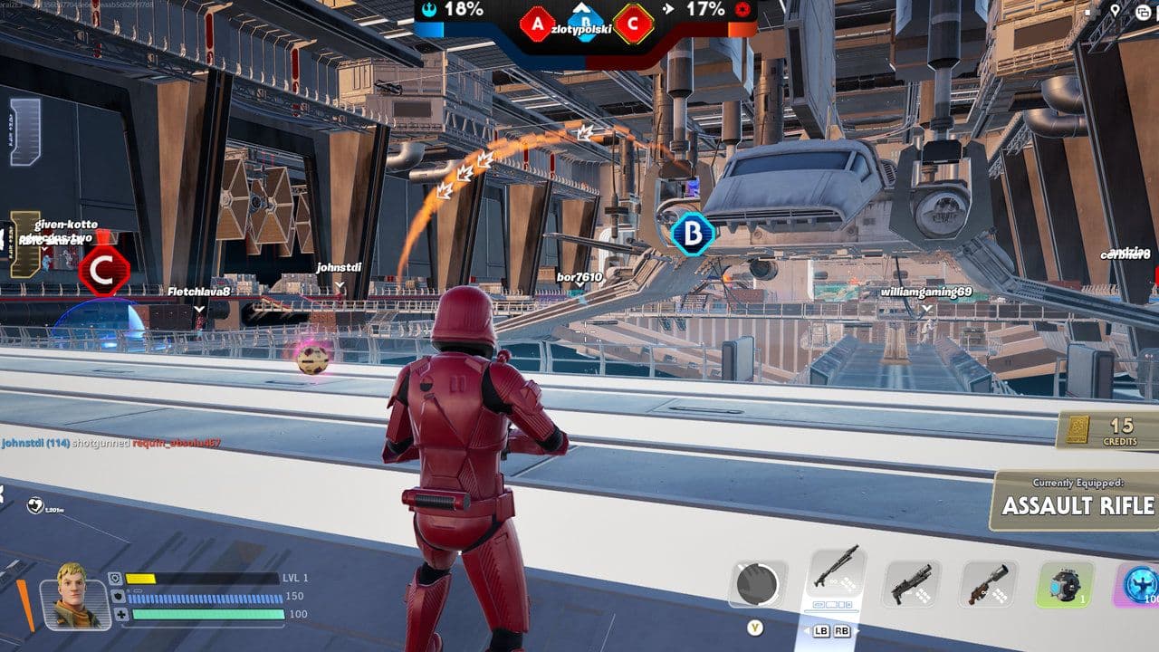 Fortnite Star Wars games 2026