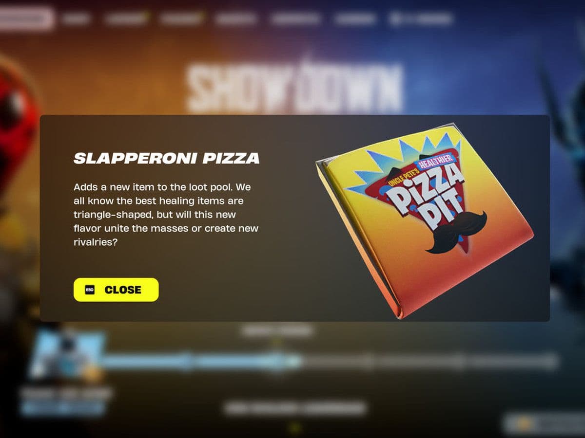 How to get Fortnite Slapperoni Pizza