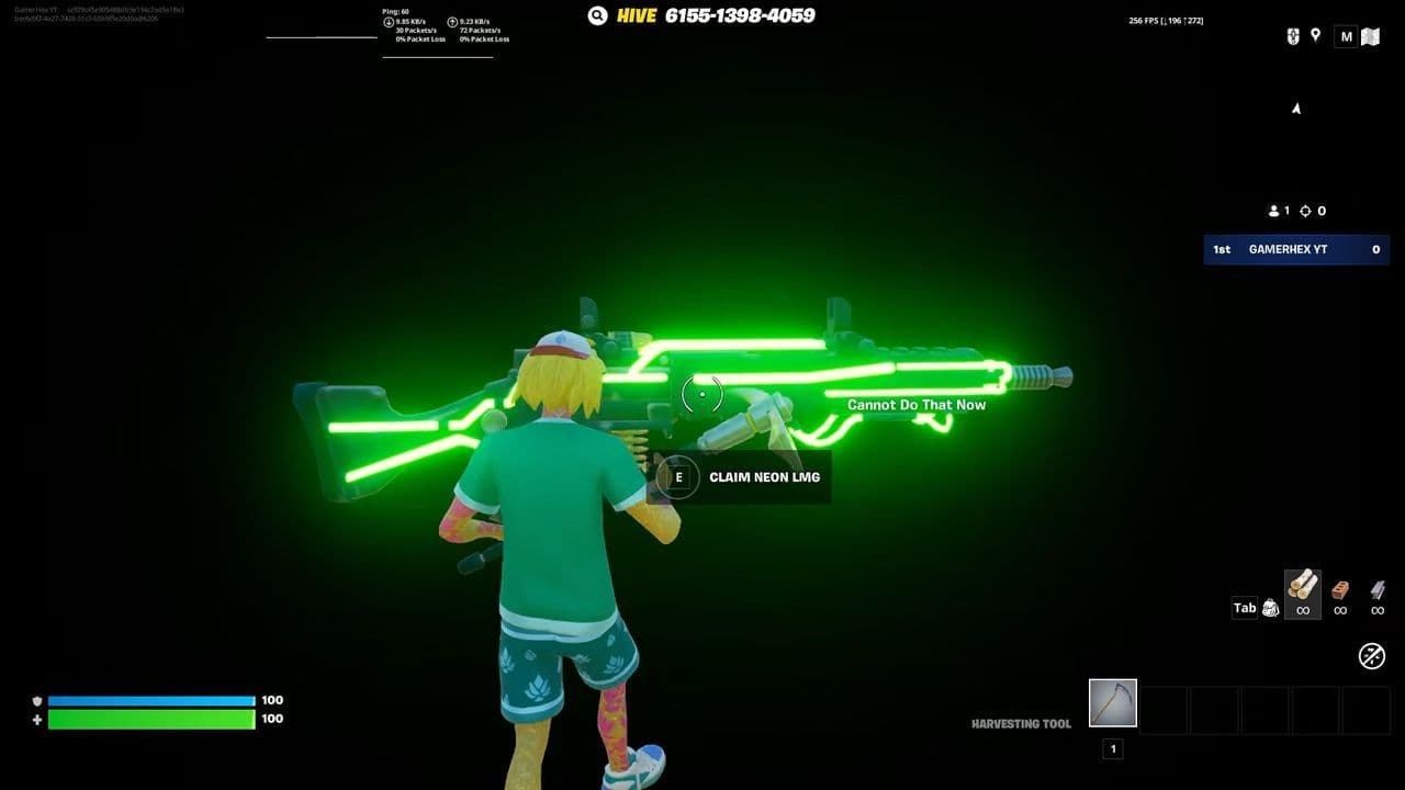 How to get the Neon LMG in 1v1 With Every Gun in Fortnite (4).jpg