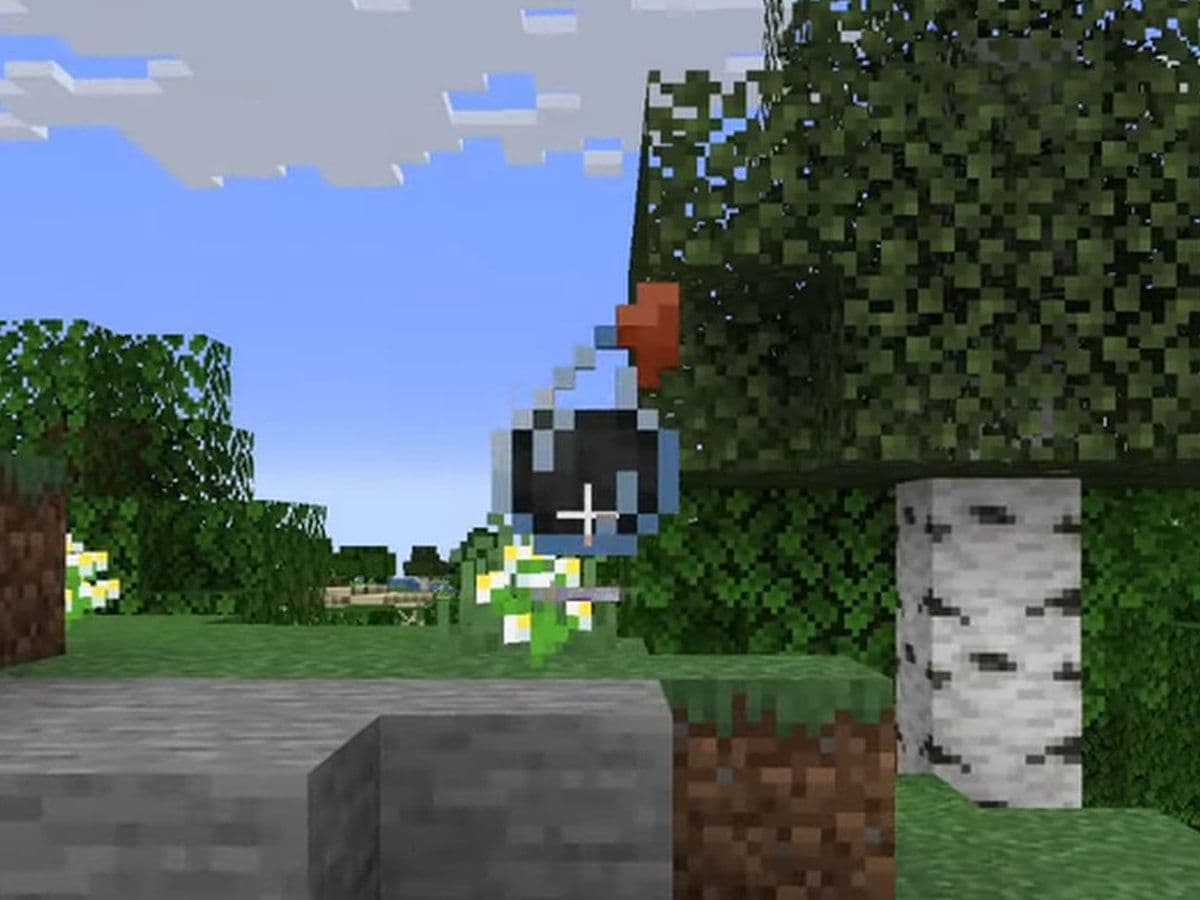Minecraft Splash Potion of Weakness recipe