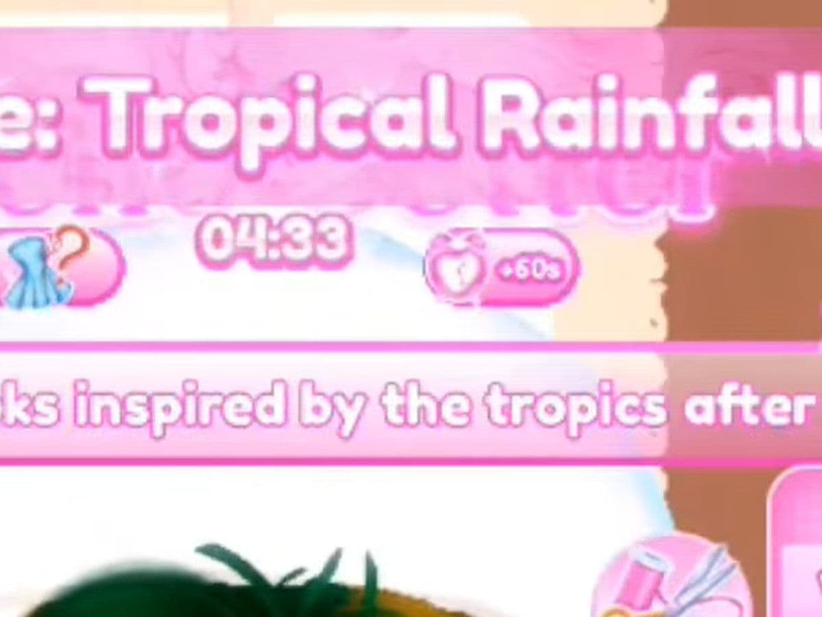 Tropical Rainfall DTI outfit theme