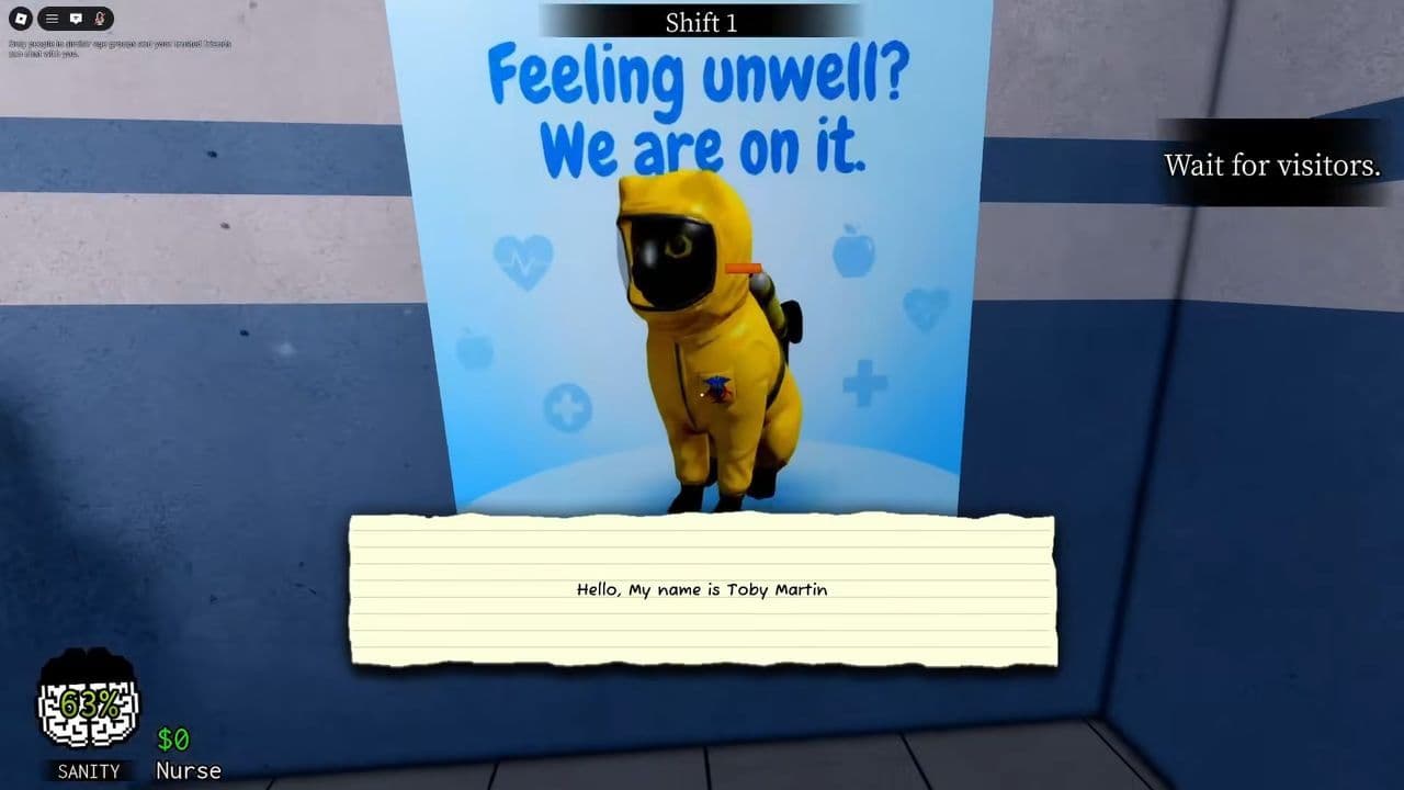 What is the key for in Roblox Animal Hospital