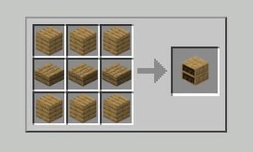 Here is the recipe for Chiseled Bookshelves in Minecraft (Image Credit: THESPIKEGG)