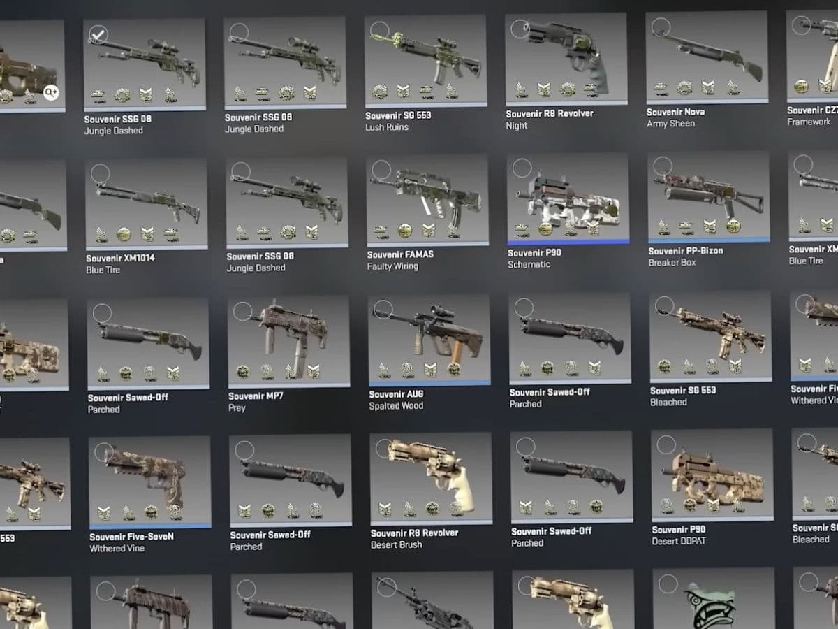 cs2 souvenir trade up