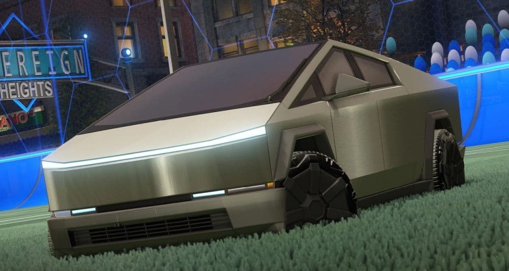 Tesla Cybertruck - Hybrid (Image Credit: Rocket League)