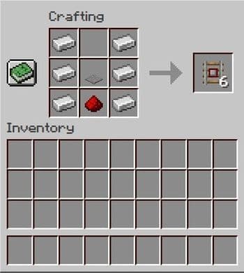 Detector Rails recipe (Image Credit: THESPIKEGG)