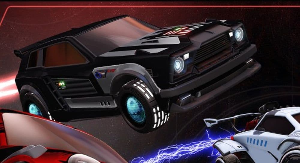 Fennec’s new design and engine audio is announced as the headliner cars by Rocket League (Image Credit: Rocket League/Star Wars)