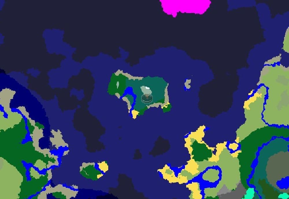 Four Villages at Spawn (Image Credit THESPIKEGG)