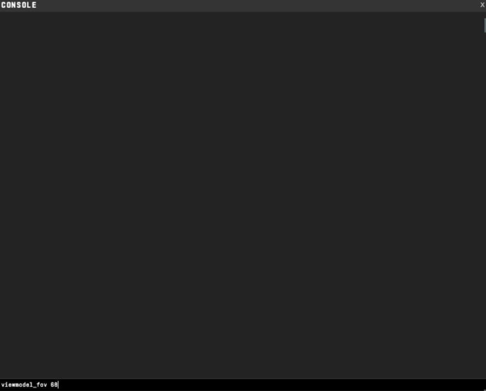 Most CS2 players prefer “viewmodel_fov 68” (Image Credit: THESPIKEGG)